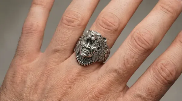 Ring Wolverine 925 Sterling Silber